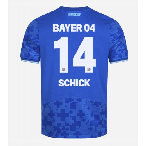 Maglia Calcio Bayer Leverkusen Patrik Schick #14 Terza Divisa 2025-26 Manica Corta